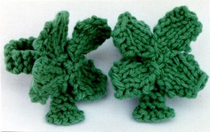 Shamrock Napkin Rings - - Knit ePattern 