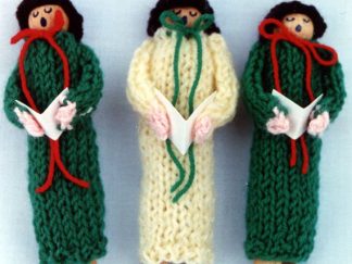 Clothespin Choir People - - Knit ePattern 