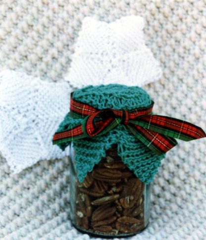 Star Ornament Or Jar Cover - - Knit ePattern 