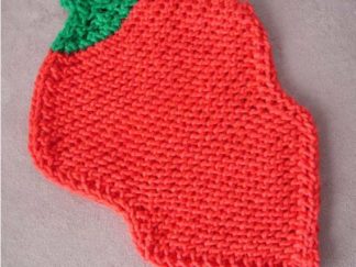 Hot Chili Pepper Potholder - - Knit ePattern 