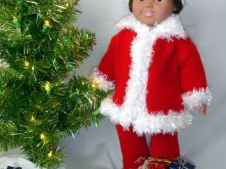 Santa Suit for 18-Inch Dolls  