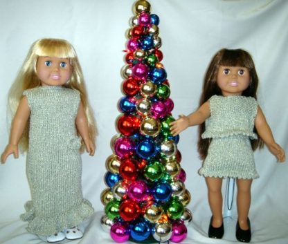 Sparkling Evening Gown Ensemble - For 18-Inch Dolls