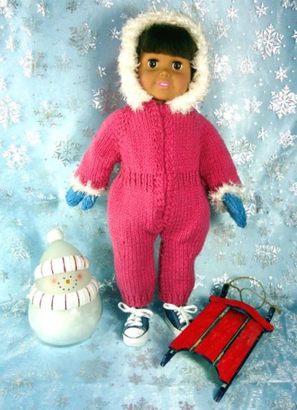 Snowsuit with Accessories for 18-Inch Dolls - Image 2
