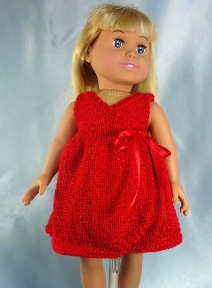 All Occasion Wrap Dress and Shrug for 18-Inch Dolls - Image 2