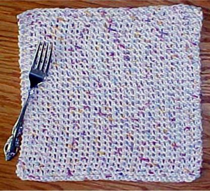 Fast and Easy Dish Cloth - - Knit ePattern 
