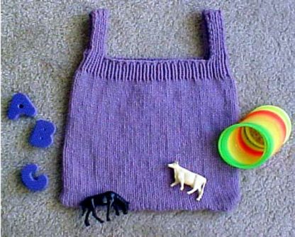 Kids Tote Bag - - Knit ePattern 