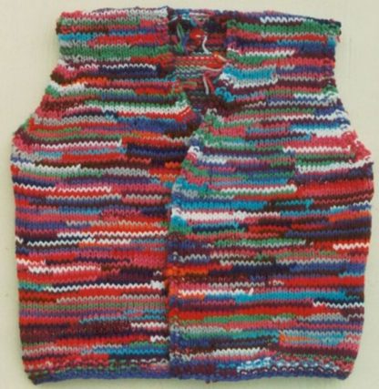 Scrap Yarn Vest - - Knit ePattern 