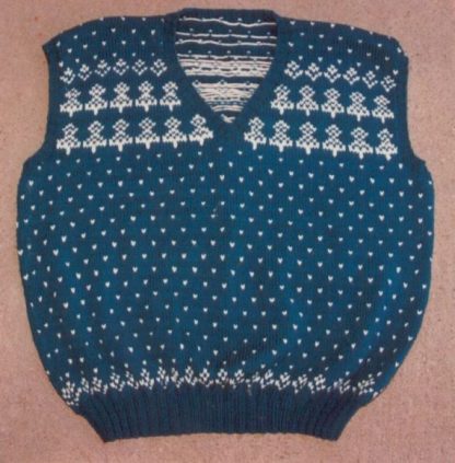 Norweigian Vest - - Knit ePattern 