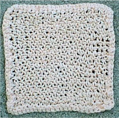 Quick Dishcloth - - Knit ePattern 