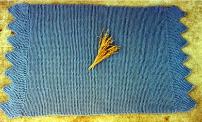 Easy Knit Rug - - Knit ePattern 