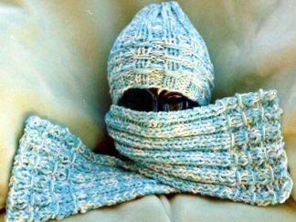 Hat and Scarf Set - - Knit ePattern 