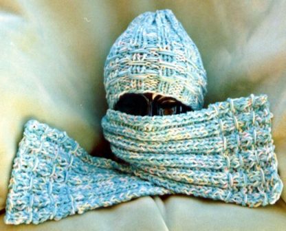 Hat and Scarf Set - - Knit ePattern 