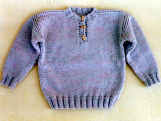 Kids Polo Pullover - - Knit ePattern 