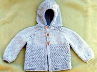 Infants Hooded Jacket - - Knit ePattern 