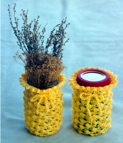 Jelly Jar Cover - - Knit ePattern 