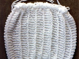 Reversible French Shopping Bag - - Knit ePattern 