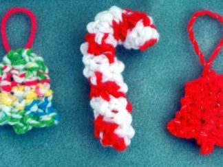 Bulky Knit Ornaments - - Knit ePattern 