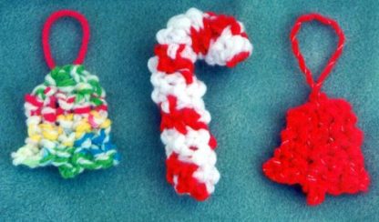 Bulky Knit Ornaments - - Knit ePattern 