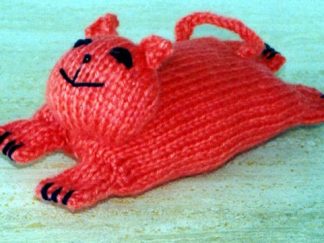 Fluffy Kitten - - Knit ePattern 