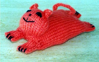 Fluffy Kitten - - Knit ePattern 