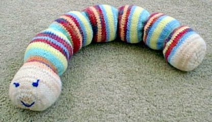 Wiggly Worm - - Knit ePattern 