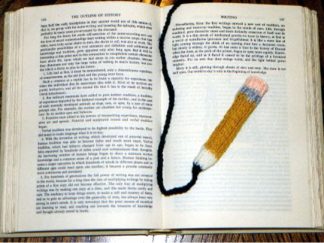 Pudgy Pencil Bookmark - - Knit ePattern 