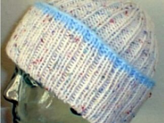 Classic Ribbed Hat - - Knit ePattern 