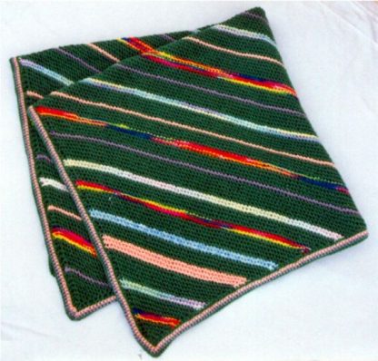 Easy Afghan - - Knit ePattern 