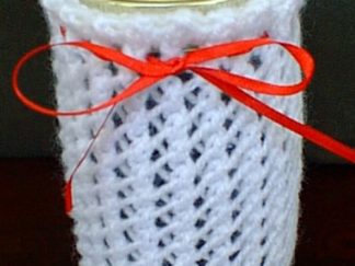 Knit Jar Cover - - Knit ePattern 