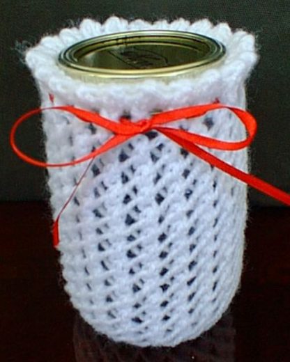 Knit Jar Cover - - Knit ePattern 