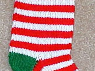 2 Needle Holiday Stocking - - Knit ePattern 