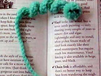 Bookworm Bookmark - - Knit ePattern 