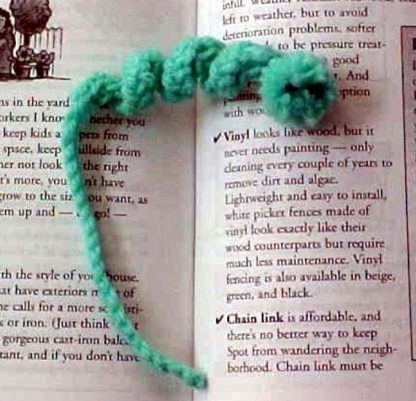Bookworm Bookmark - - Knit ePattern 