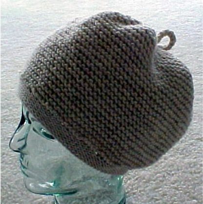 Roomy Easy Knit Hat - - Knit ePattern  - Image 3