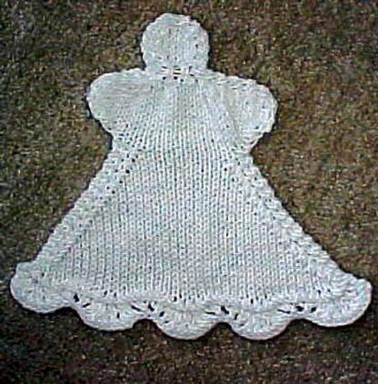 Angel Dishcloth - - Knit ePattern 