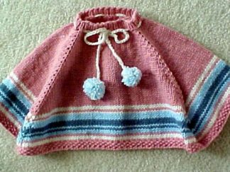 Kids Knit Poncho - - Knit ePattern 
