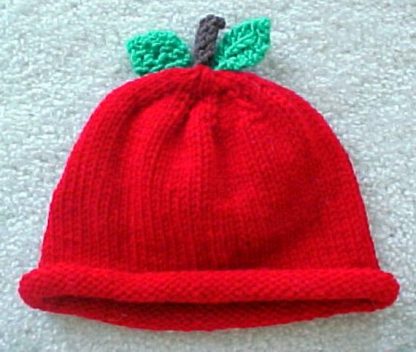 Apple Hat - - Knit ePatterns 