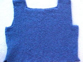 Quick Pop Top Vest - - Knit ePatterns 
