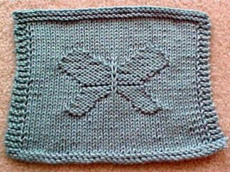 Butterfly Dishcloth - - Knit ePatterns 