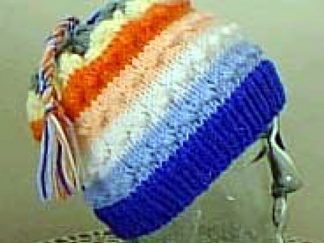 Bubbles and Stripes Hat - - Knit ePatterns 