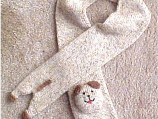 Doggy Neck Scarf- - Knit ePattern 