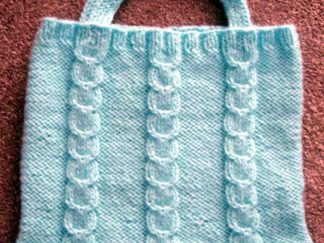 Bulky Knit Craft Bag - - Knit ePattern 