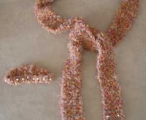 Neck Tie Necklace / Bracelet - - Knit ePattern 