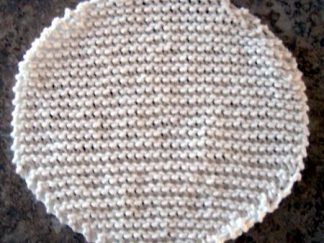 Round Dishcloth