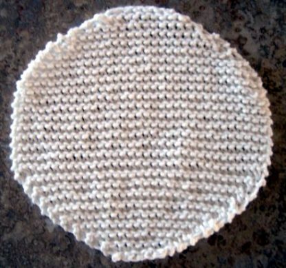 Round Dishcloth