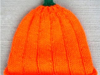 Child's Pumpkin Hat