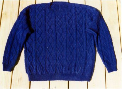 Seaman Cabled Pullover - - Knit ePattern 
