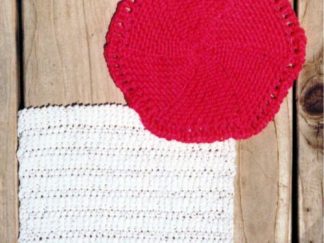 2 Styles Dishcloths - - Knit ePattern 