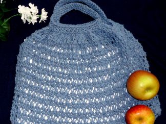 One Ball French Shopping Bag - Knit ePattern