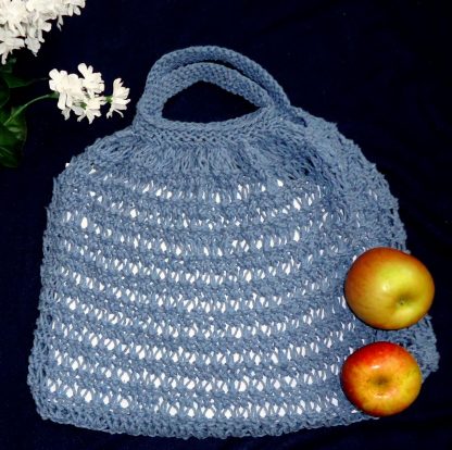 One Ball French Shopping Bag - Knit ePattern